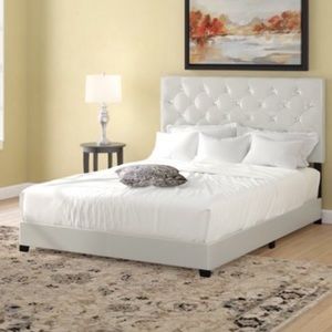 Diamond Upholstered Panel Bed